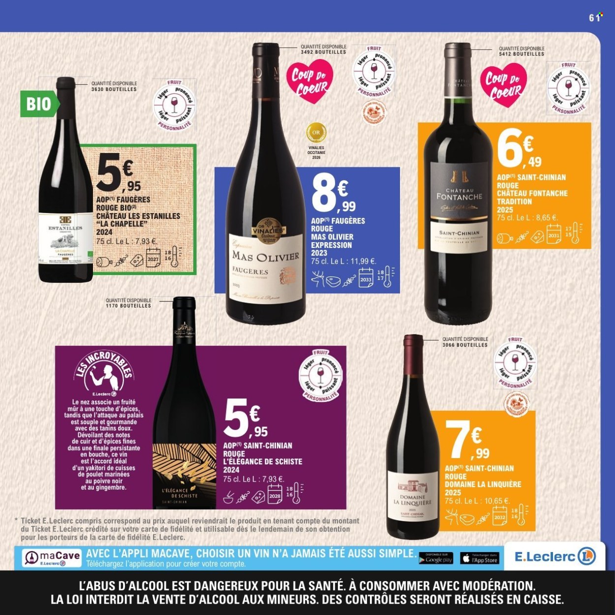 Catalogue E.Leclerc - 26.09.2026 - 10.10.2026. Page 61