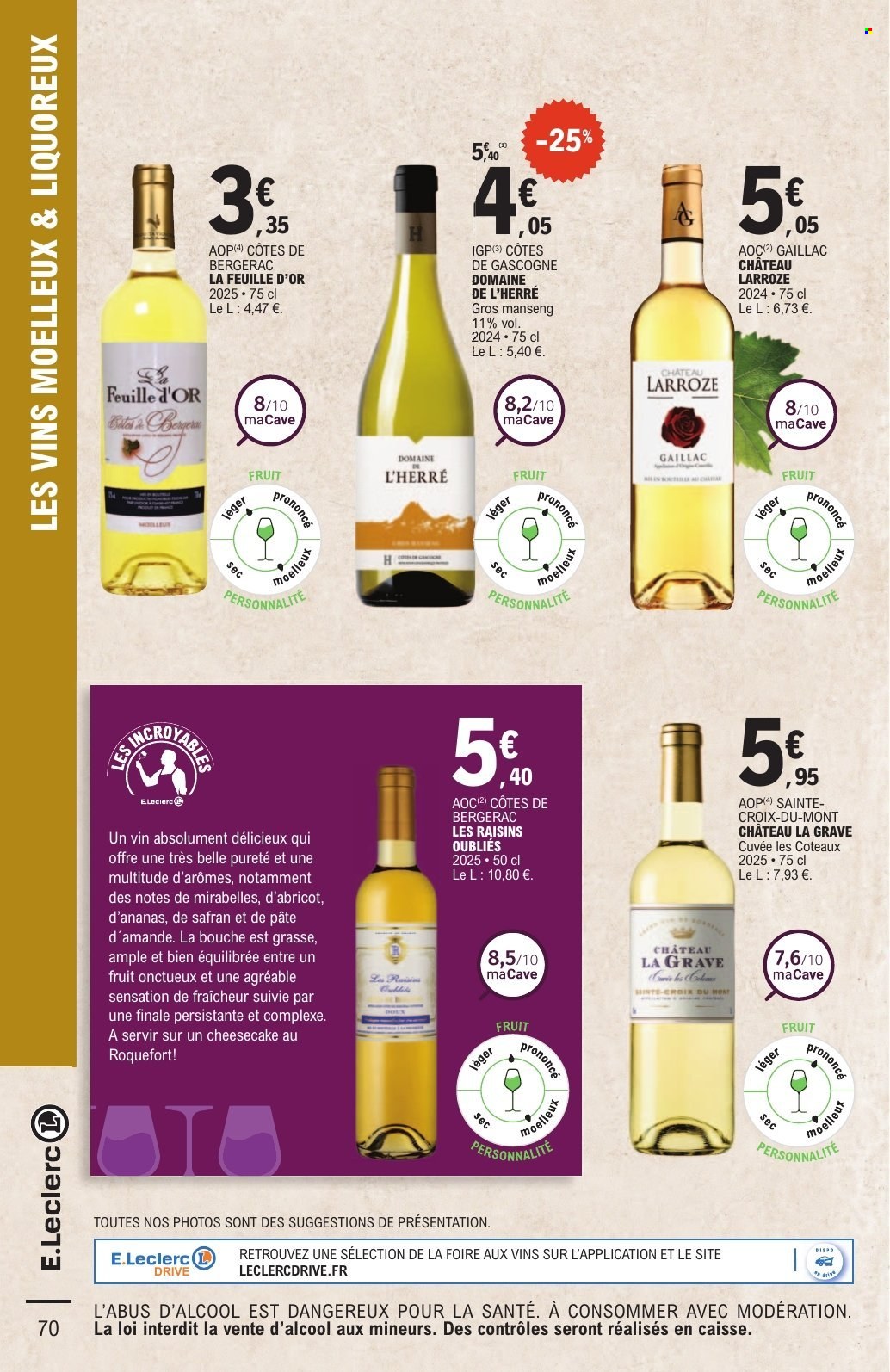 Catalogue E.Leclerc - 29.09.2026 - 10.10.2026. Page 70