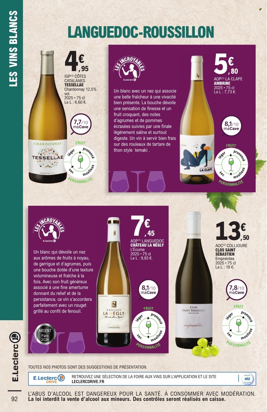 Catalogue E.Leclerc - 29.09.2026 - 10.10.2026. Page 92
