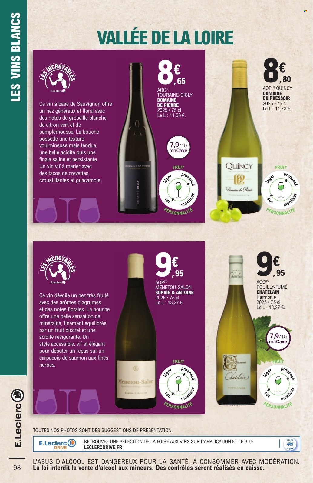 Catalogue E.Leclerc - 29.09.2026 - 10.10.2026. Page 98
