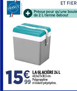 LA GLACIÈRE 24 L