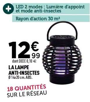 LA LAMPE ANTI-INSECTES