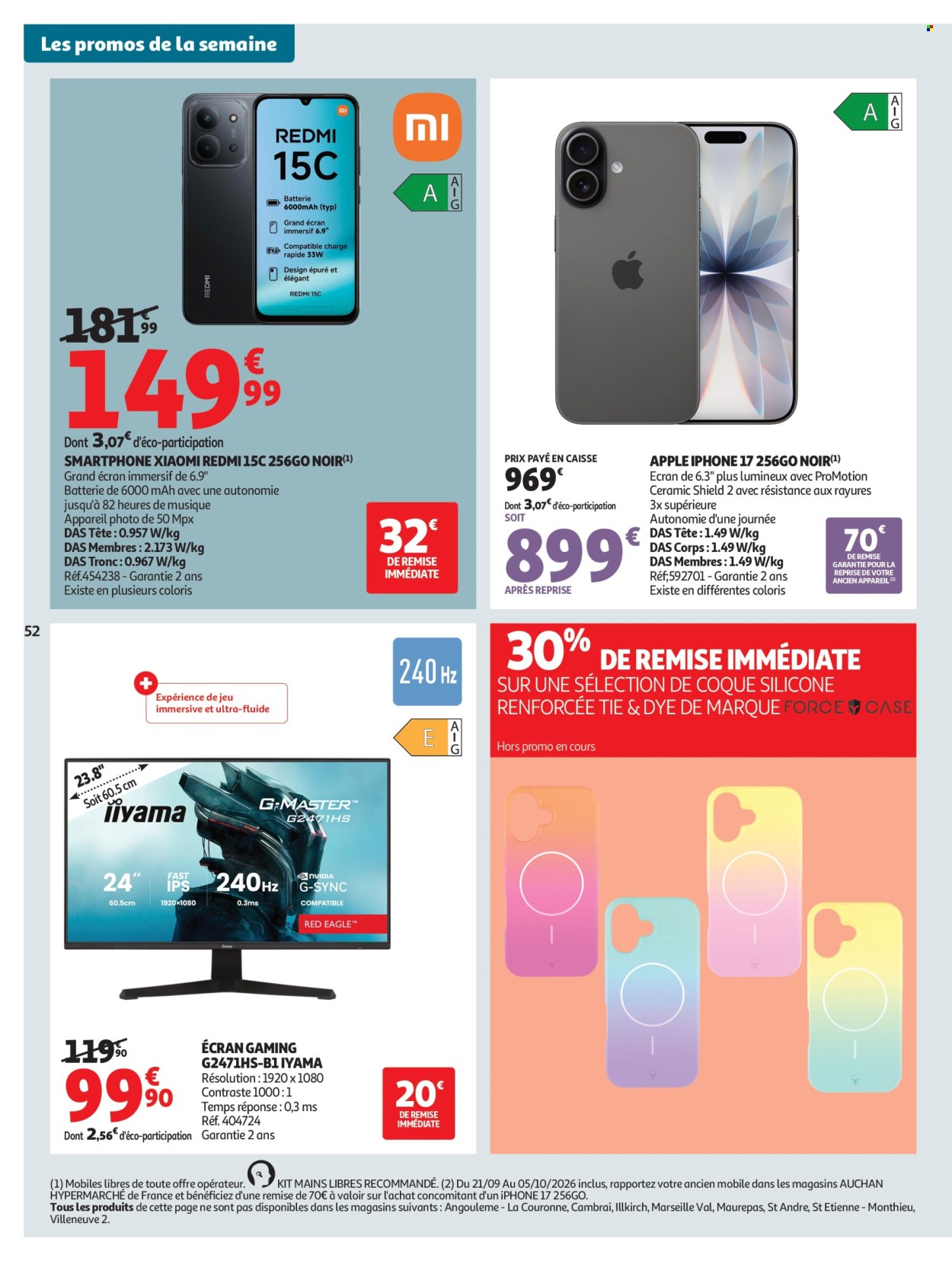 Catalogue Auchan - 22.09.2026 - 04.10.2026. Page 52
