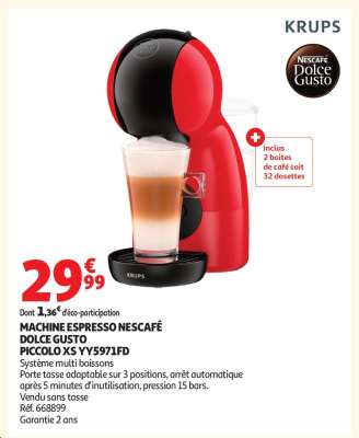 Machine Espresso Nescafé Dolce Gusto