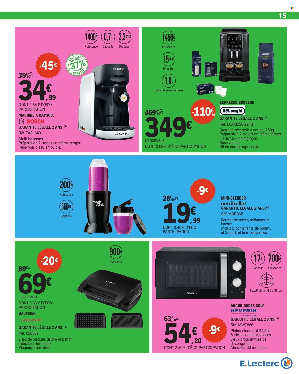 Catalogue E.Leclerc - 22.09.2026 - 03.10.2026. Page 15
