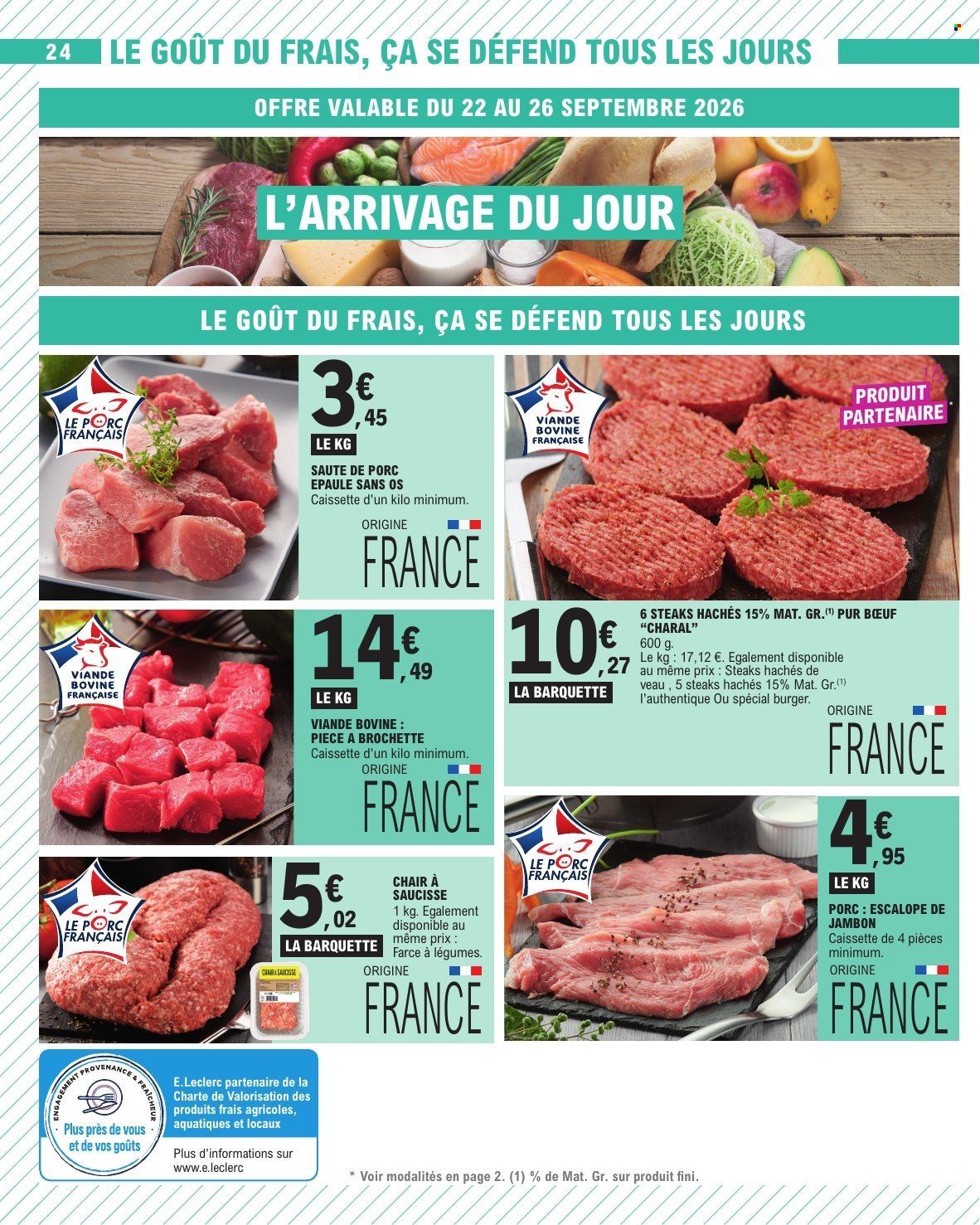 Catalogue E.Leclerc - 22.09.2026 - 03.10.2026. Page 24