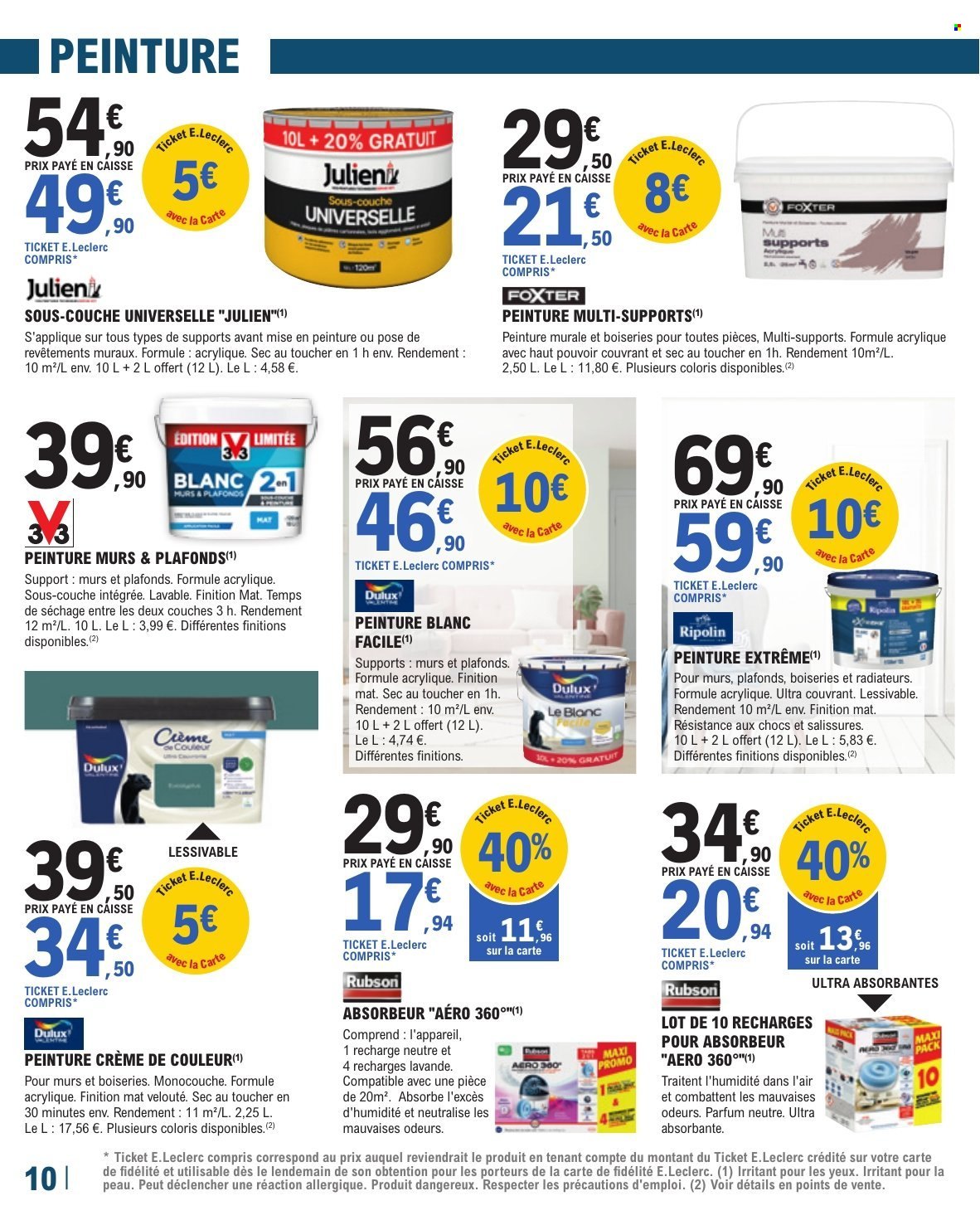 Catalogue E.Leclerc - 22.09.2026 - 10.10.2026. Page 10