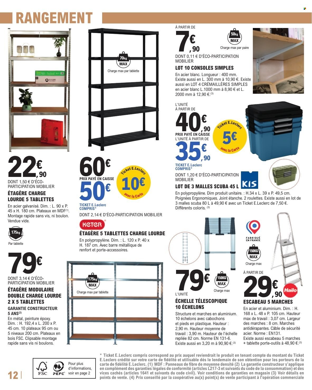 Catalogue E.Leclerc - 22.09.2026 - 10.10.2026. Page 12