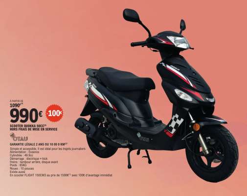 SCOOTER OMBRA 50CC