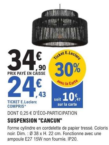 SUSPENSION "CANCUN"