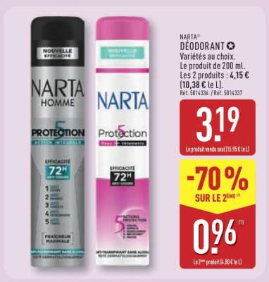 NARTA Déodorant