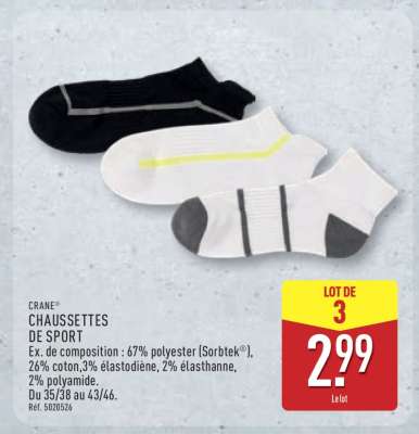 CHAUSSETTES DE SPORT