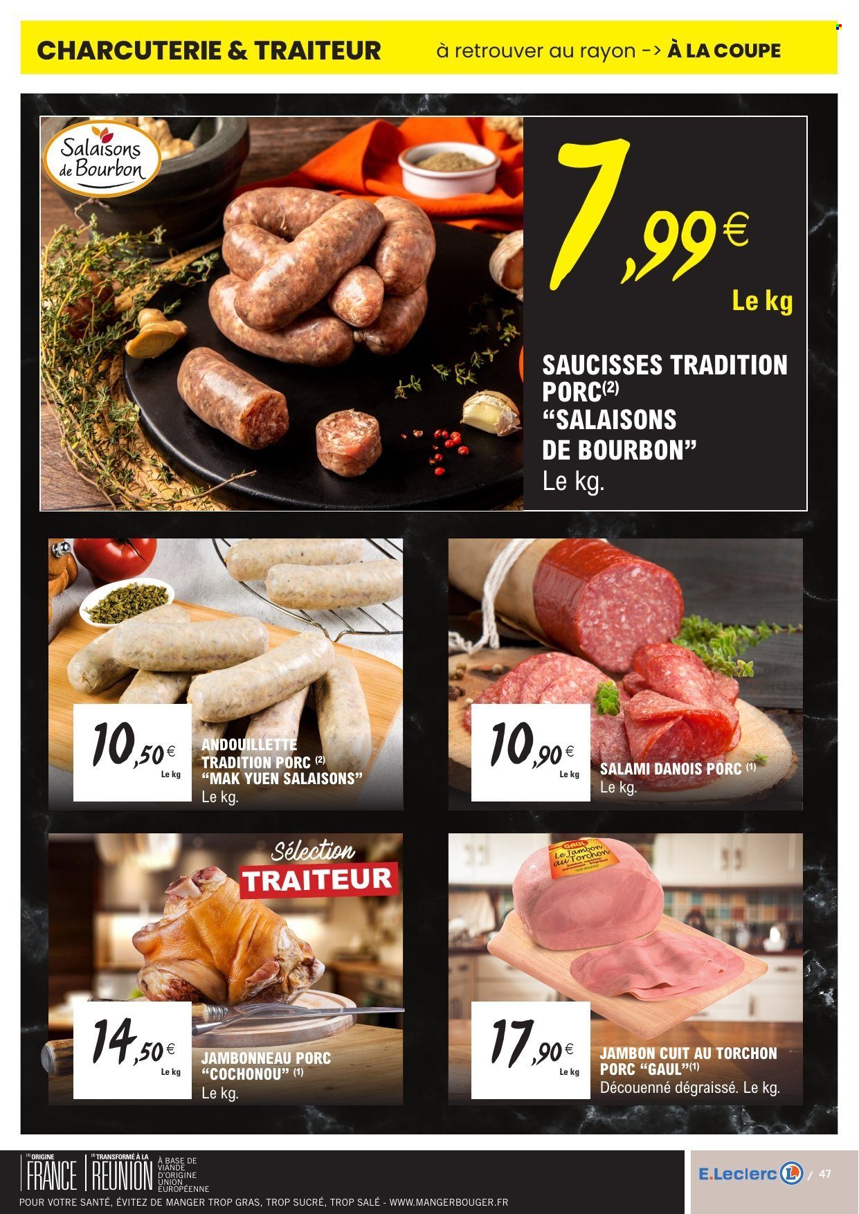 Catalogue E.Leclerc - 22.09.2026 - 04.10.2026. Page 47