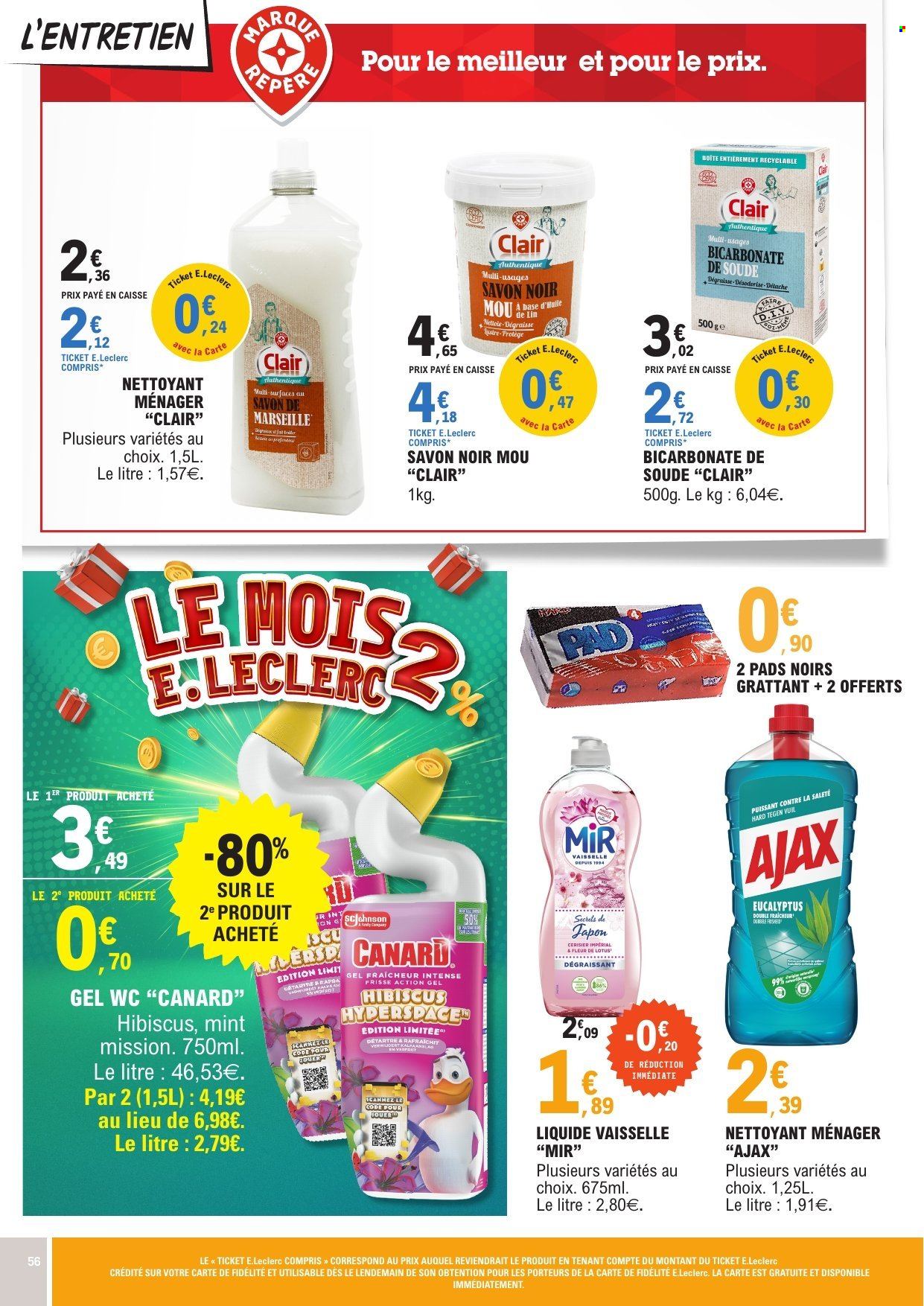Catalogue E.Leclerc - 22.09.2026 - 04.10.2026. Page 56