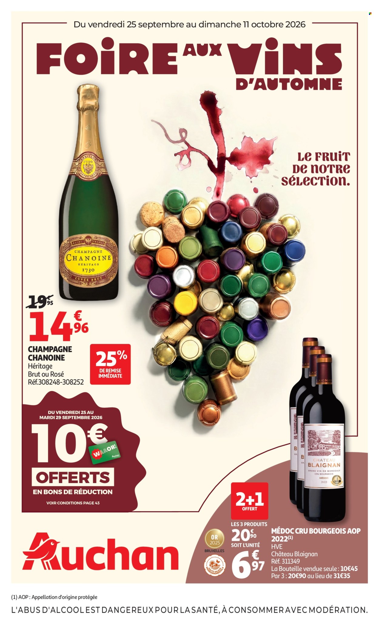 Catalogue Auchan - 25.09.2026 - 11.10.2026. Page 1