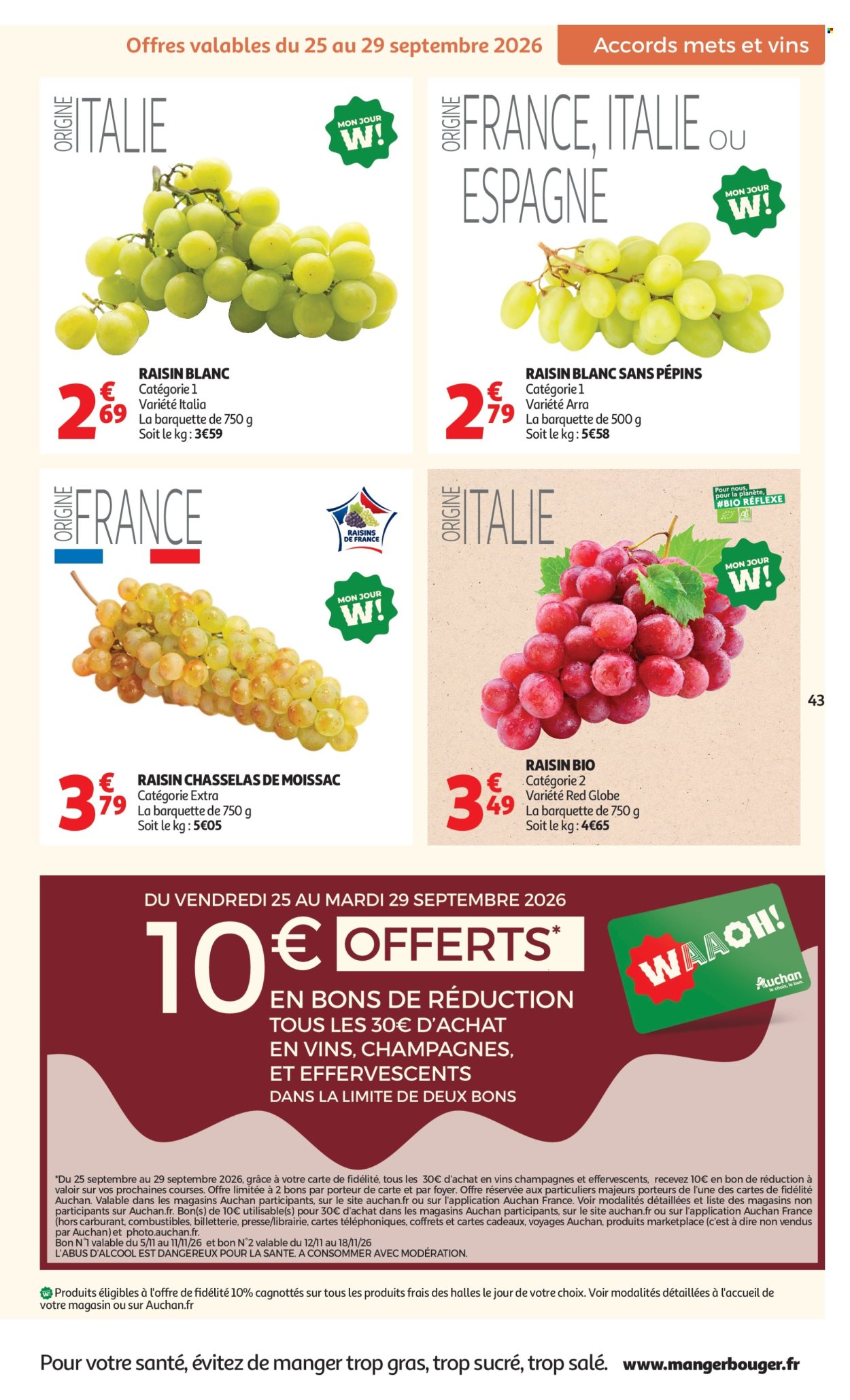 Catalogue Auchan - 25.09.2026 - 11.10.2026. Page 43
