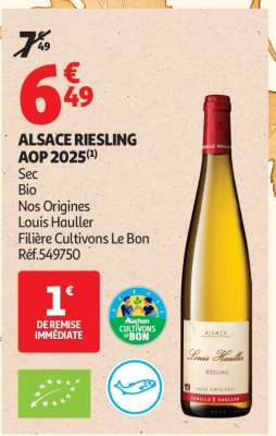 ALSACE RIESLING AOP 2025