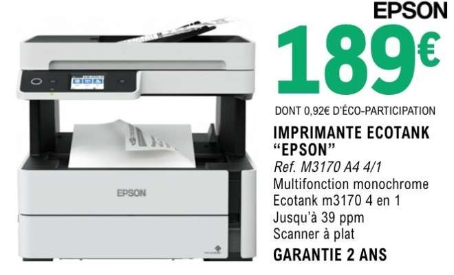 IMPRIMANTE ECOTANK “EPSON”