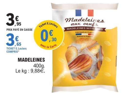 Madeleines