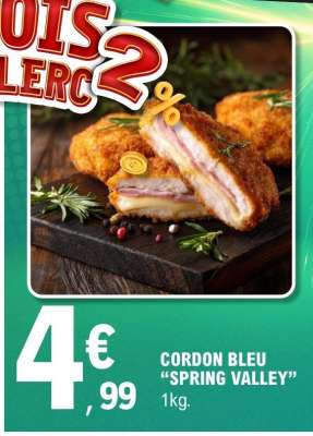 CORDON BLEU “SPRING VALLEY”