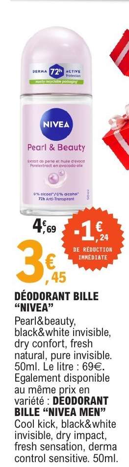 DEODORANT BILLE "NIVEA"