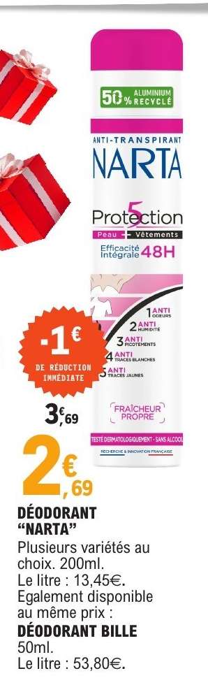 Déodorant Narta