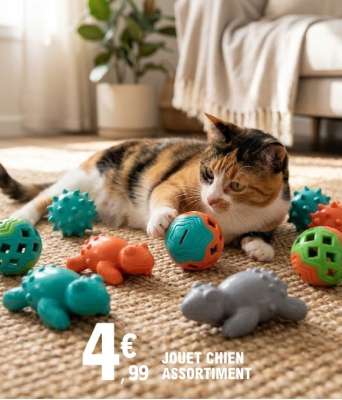 JOUET CHIEN ASSORTIMENT