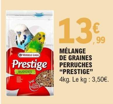 MÉLANGE DE GRAINES PERRUCHES “PRESTIGE”