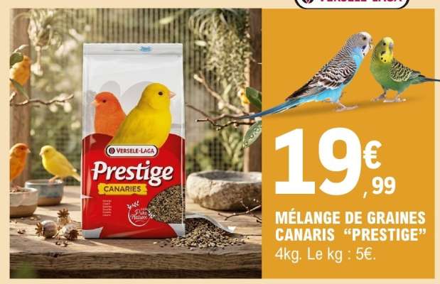 MÉLANGE DE GRAINES CANARIS “PRESTIGE”