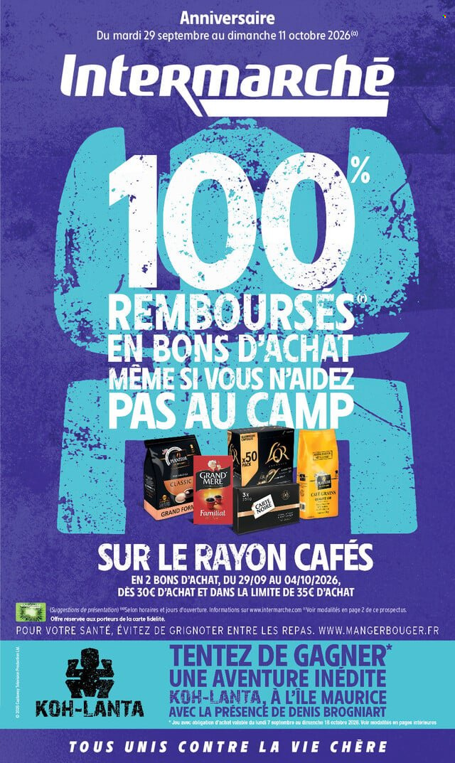 Catalogue Intermarché Super - 29.09.2026 - 11.10.2026. Page 1