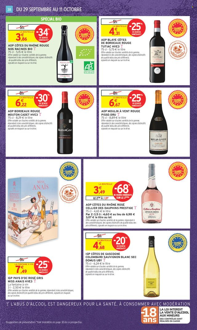 Catalogue Intermarché Super - 29.09.2026 - 11.10.2026. Page 38