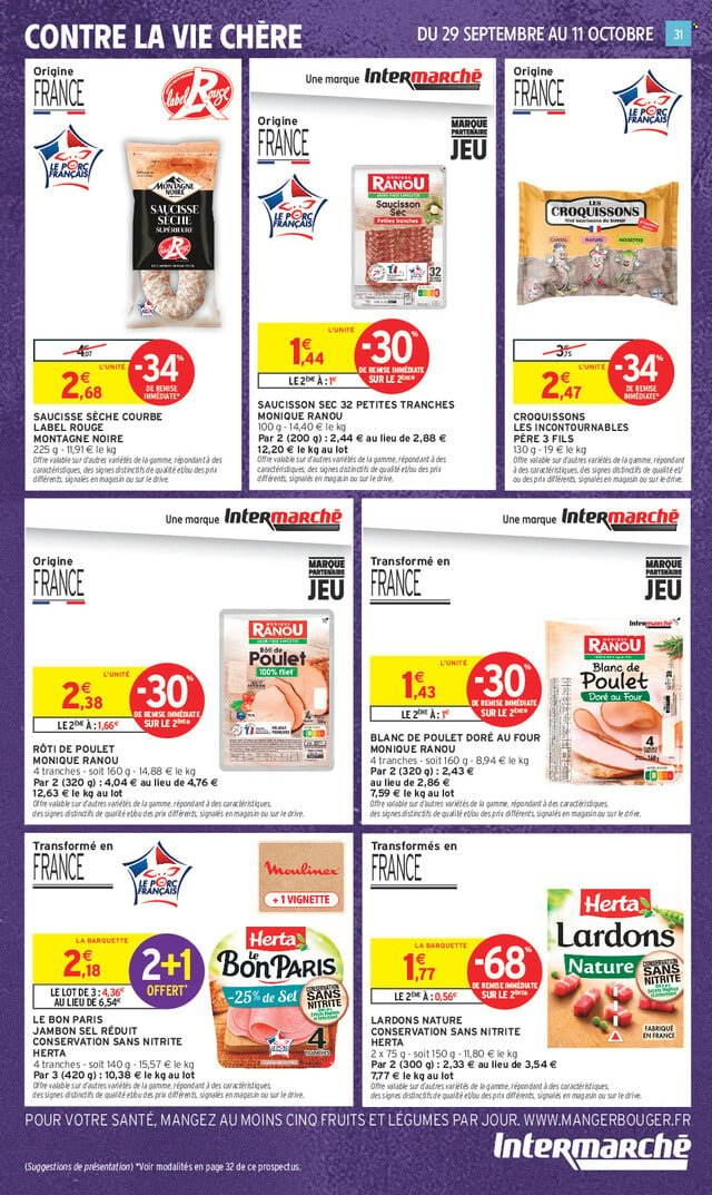 Catalogue Intermarché Hyper - 29.09.2026 - 11.10.2026. Page 31