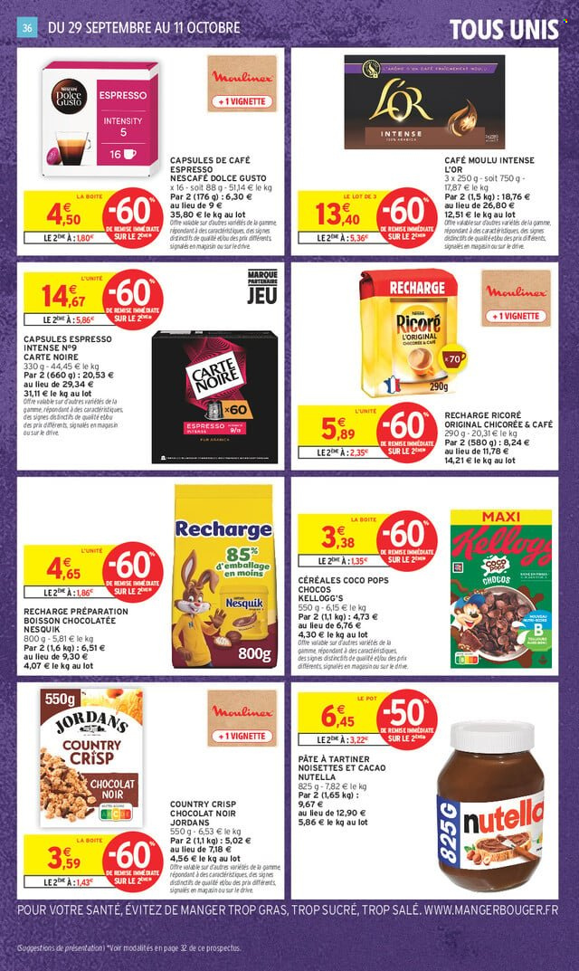 Catalogue Intermarché Hyper - 29.09.2026 - 11.10.2026. Page 36