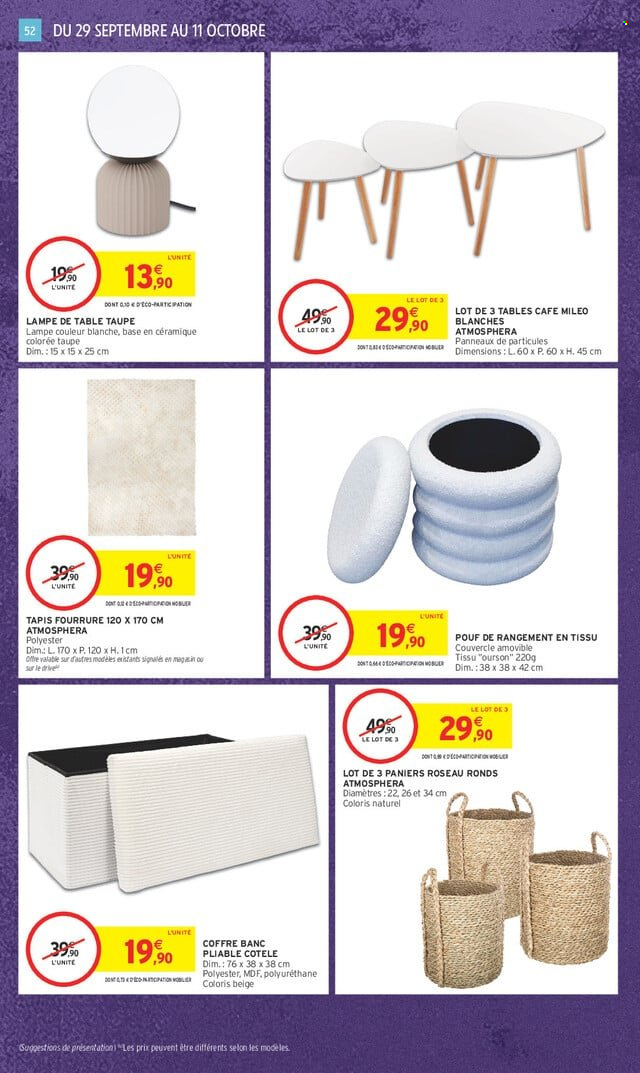 Catalogue Intermarché Hyper - 29.09.2026 - 11.10.2026. Page 52