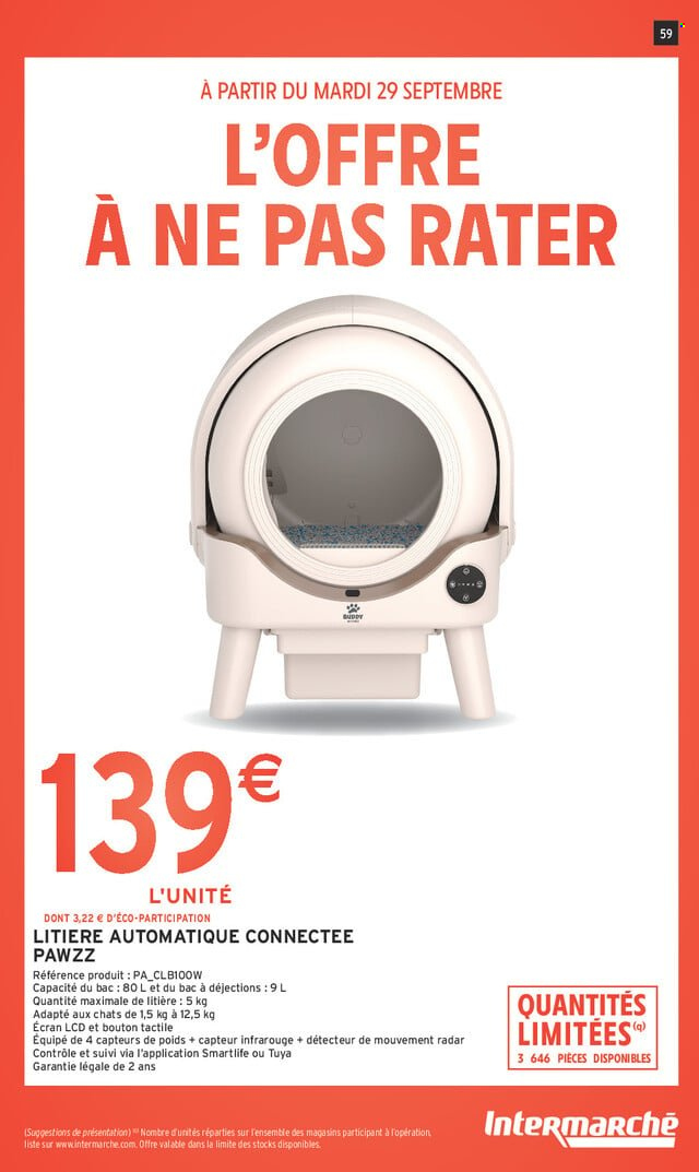 Catalogue Intermarché Hyper - 29.09.2026 - 11.10.2026. Page 59