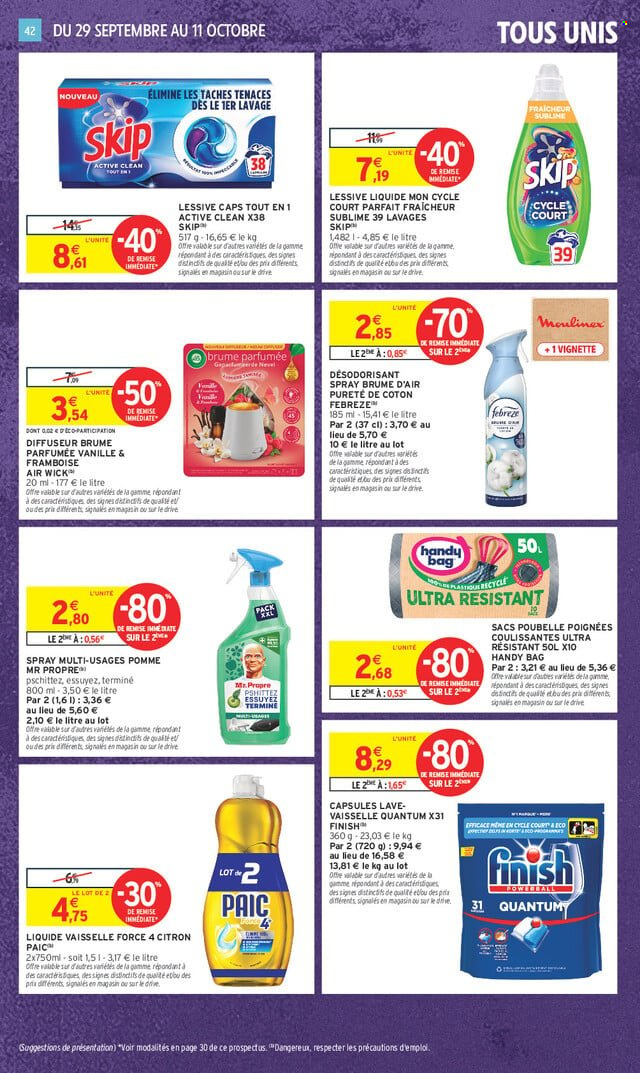 Catalogue Intermarché Contact - 29.09.2026 - 11.10.2026. Page 42