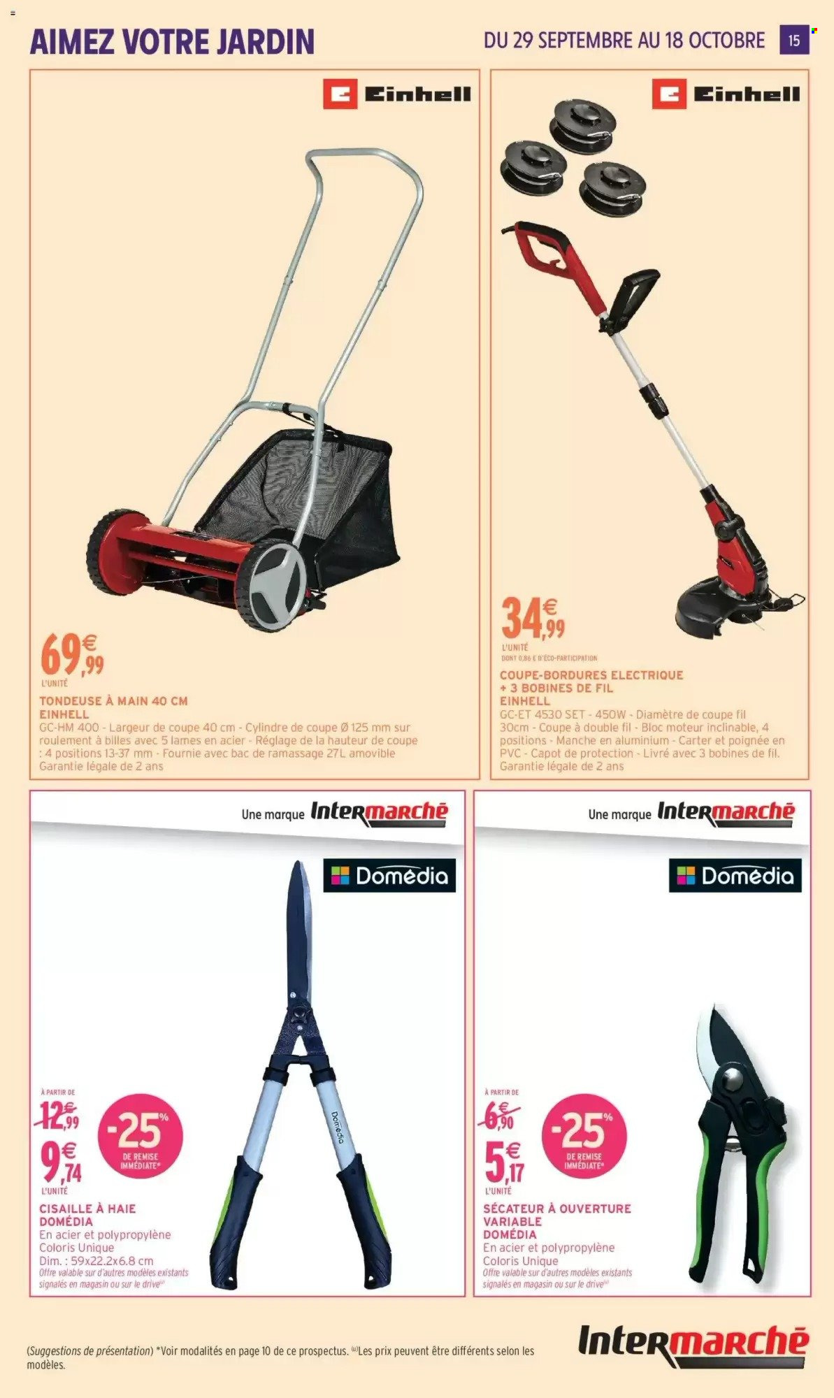 Catalogue Intermarché - 29.09.2026 - 18.10.2026. Page 15