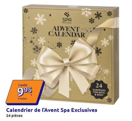 Calendrier de l'Avent Spa Exclusives