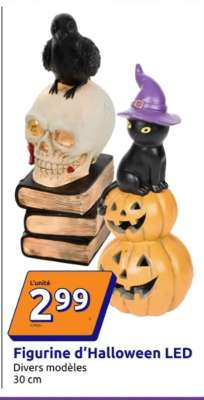 Figurine d'Halloween LED