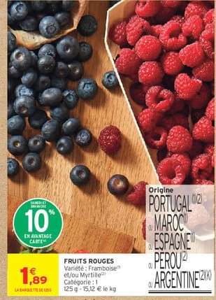 FRUITS ROUGES