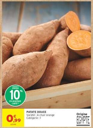 PATATE DOUCE