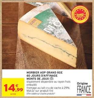 Morbier AOP** Grand-âge