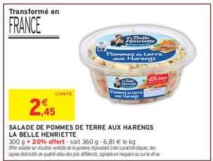 Salade de pommes de terre aux harengs La Belle Henriette