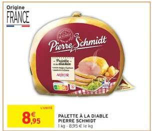 PALETTE À LA DIABLE "PIERRE SCHMIDT"