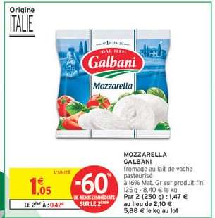 Mozzarella Galbani