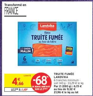 Truite Fumée Landvika