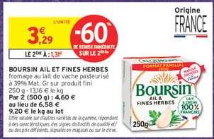 Boursin Ail et Fines Herbes