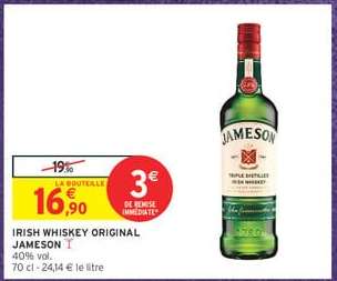 Irish Whiskey Original Jameson