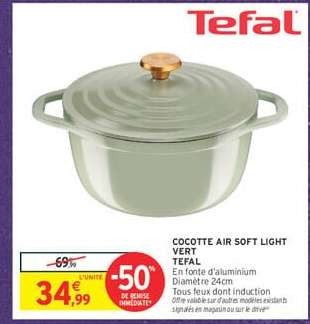 COCOTTE AIR SOFT LIGHT VERT