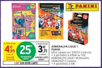 ADRENALYN LIGUE 1 PANINI